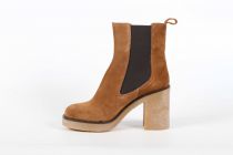 Bottines Femme Paoyama Andrea Camoscio Bruciato