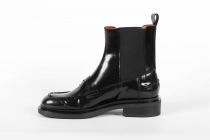 Bottines Femme Paoyama Klaris Cuir Noir