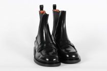 Bottines Femme Paoyama Klaris Cuir Noir