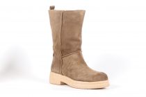 Bottines Femme Paoyama Mona Camoscio Taupe