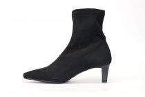 Bottines Femme Qootum 14050 Licra Cam Noir