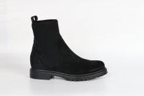 Bottines Femme Reqins Evelyn Velours Noir