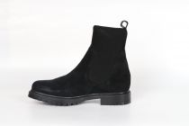 Bottines Femme Reqins Evelyn Velours Noir