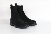 Bottines Femme Reqins Evelyn Velours Noir