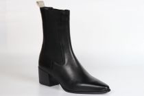 Bottines Femme Reqins Lausanne Noir / Gold