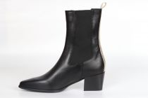 Bottines Femme Reqins Lausanne Noir / Gold