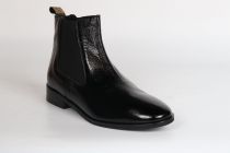 Bottines Femme Reqins Zellie Noir / Or