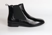 Bottines Femme Reqins Zellie Noir / Or