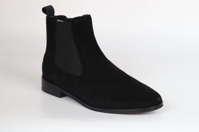 Bottines Femme Reqins Zellie Velours Noir