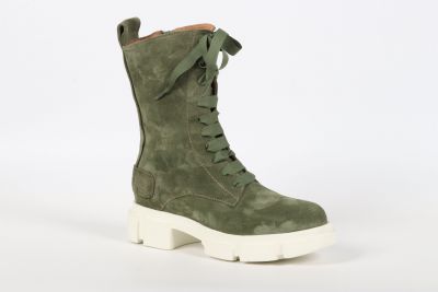 Bottines femme Rose Metal Franceuil Peau Kaki