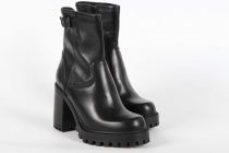 Bottines Femme SP08 Ilda Cuir Noir