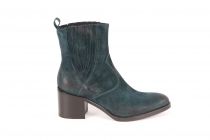 Bottines femme SP08 Tamara Camoscio Velour Bleu Marine