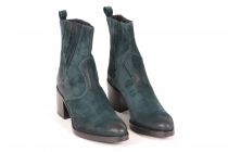 Bottines femme SP08 Tamara Camoscio Velour Bleu Marine