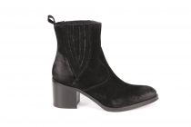 Bottines femme SP08 Tamara Camoscio Velour Noir