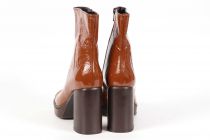 Bottines Femme SP08 Tea Vernis Camel