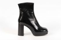 Bottines Femme SP08 Tea Vernis Noir