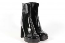 Bottines Femme SP08 Tea Vernis Noir