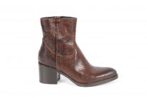 Bottines femme SP08 Tecla Python Camel