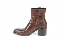 Bottines femme SP08 Tecla Python Camel