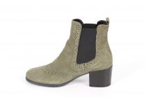 Bottines femme Tamaris 1-25005-25 Velour Olive