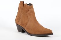 Bottines femme tiag Alfa 9327-A0071A Velours cognac