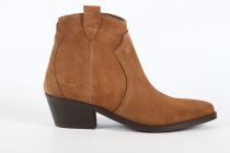 Bottines femme tiag Alfa 9327-A0071A Velours cognac