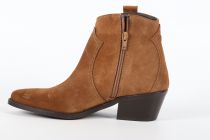 Bottines femme tiag Alfa 9327-A0071A Velours cognac