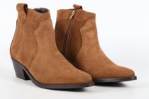 Bottines femme tiag Alfa 9327-A0071A Velours cognac