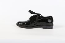Derbies bas Myma 6006MY / 00 Croco Noir/ Vernis Noir