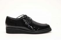 Derbies Femme Fugitive Choupi Vernis Noir