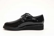 Derbies Femme Fugitive Choupi Vernis Noir