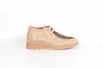 Derbies Femme Fugitive Kelvine Velours Artic