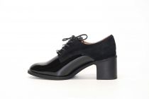 Derbies Femme Mamz\'elle Ocra Vernis Noir