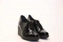 Derbies Femme Ottilia Folno Vernis Noir