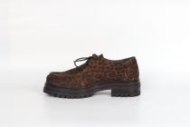 Derbies Femme Reqins Sasha Velours Chamois