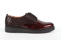 Derby femme W Style 1603 vernis Bordeaux