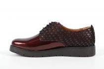 Derby femme W Style 1603 vernis Bordeaux