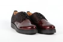 Derby femme W Style 1603 vernis Bordeaux