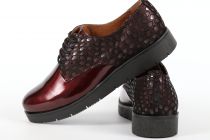 Derby femme W Style 1603 vernis Bordeaux