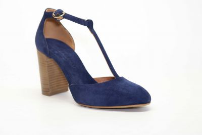Escarpins � Talon Elisa Lanci Salom� LZ-2-CCMSF Abyss Blu