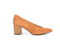 Escarpins Cor 62100 Velours Camel