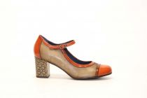 Escarpins Femme Dorking 101546 Rodin Orange