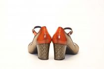 Escarpins Femme Dorking 101546 Rodin Orange