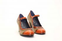 Escarpins Femme Dorking 101546 Rodin Orange