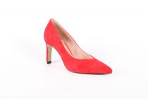 Escarpins Fugitive Olympe Velours rouge