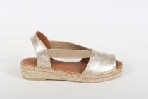 Espadrilles femme Toni Pons « Etna » Plati Doré