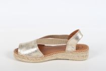 Espadrilles femme Toni Pons « Etna » Plati Doré