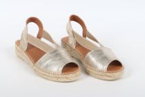 Espadrilles femme Toni Pons « Etna » Plati Doré