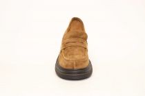 Mocassins Femme Aliwell Basil Velours Camel