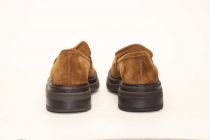 Mocassins Femme Aliwell Basil Velours Camel